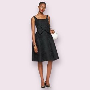 🖤 KATE SPADE Madison Ave Collection Jacquard Bow Tavor Dress | Size 8  🖤